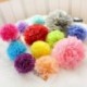 Szín: sötét rózsaszín - 12&*39 &*39 30 cm Esküvői dekoráció Rendezvények Kiegészítők Pom Pom Selyempapír Pompon