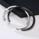 Fém szín: fekete 60mm - Punk Vintage fekete arany ezüst rozsdamentes acél Nordic Vikings mandzsetta Charm karkötők