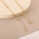 Fém szín: 44808 - Hot Fashion unisex kígyó lánc női nyaklánc Choker punk vintage arany színű lánc nyaklánc női