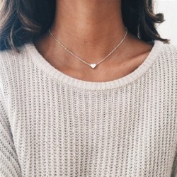 Fém szín: 43315 - Hot Fashion unisex kígyó lánc női nyaklánc Choker punk vintage arany színű lánc nyaklánc női