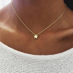 Fém szín: 44784 - Hot Fashion unisex kígyó lánc női nyaklánc Choker punk vintage arany színű lánc nyaklánc női