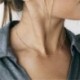 Fém szín: 43565 - Hot Fashion unisex kígyó lánc női nyaklánc Choker punk vintage arany színű lánc nyaklánc női