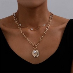 Fém szín: 43677 - Hot Fashion unisex kígyó lánc női nyaklánc Choker punk vintage arany színű lánc nyaklánc női