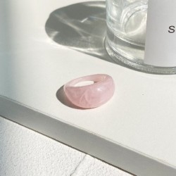 Fő kő színe: R00601 - Koreai divat, friss gyümölcsök átlátszó gyanta akril gyűrű női lányoknak új dizájn eper
