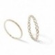 Fő kő színe: 15728 - 9db/szett Bohemian Vintage arany színű szívgyűrű szett nőknek Personality Design Ring Party