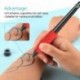 3D kézi bökés és bot tetoválás kézi toll Professzionális barkács tetováló szerszám tűk Kiegészítők Body Art