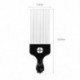 Szín: 22,5 cm - Fist Afro Pick Wood Wide Teth hajfésű a dúsító hajformázásért, antisztatikus fésűkefe, eltávolító