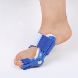 Szín: kék - Big Bone Toe Bunion sín lábujj kiegyenesítő Corrector De Juanete lábfájdalomcsillapító Hallux Valgus