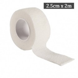 Fekete szín - 5db Bandage Tattoo Sport Wrap Tape Öntapadó Elasztikus Bandage Tartós Tattoo Grip Elasztikus Band Smink