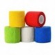 Szín: Barna - 5db Bandage Tattoo Sport Wrap Tape Öntapadó Elasztikus Bandage Tartós Tattoo Grip Elasztikus Band Smink