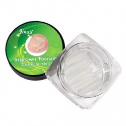 Szín: 01 - 10db Benőtt párnák Nail Groove Ortopéd párnák Körömkorrekciós eszközök Kiegyenesítő kezelések Matrica