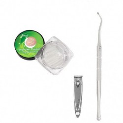 Szín: 02 - 10db Benőtt párnák Nail Groove Ortopéd párnák Körömkorrekciós eszközök Kiegyenesítő kezelések Matrica