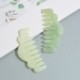 Természetes jade hajfésű fejmasszírozó Meridian Health Care Jade fésű Retro Jade nyél Gua Sha kaparódeszka