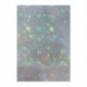 Szín: csillag - 70x110 mm-es holografikus szerelem szív csillag fólia ragasztószalag hátoldal forró bélyegzés papírra