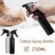 Szín: ezüst 60ml - 250 ml-es alumínium tetováló spray palack üres permetező palackok finom köd szivattyú