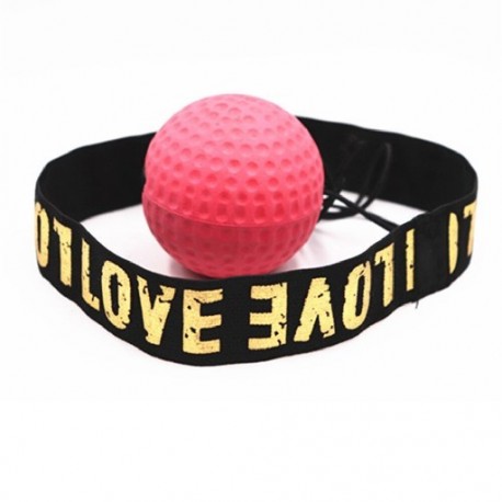 Szín: 80g Love - Boksz reflex gyors ütés labda Sanda boxer emelés reakcióerő kéz szem edzés készlet stressz edzőterem