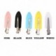 Szín: 02 - 5db Candy Color hajcsat divatos hajtűkészlet frufru Hajtű Lovely Hairgrip fejfedő Smink formázás hajcsatokhoz