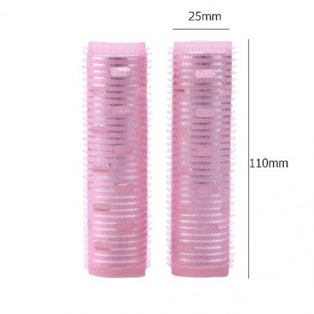 Szín: 110x25mm - 2db Hajhengerek Önfogású Hajcsavarók Lazy Hajcsavaró Göndörítő Öntapadó Hajhenger Melegtelenített