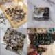 Szín: Rune Symbol - 1pár rúna szimbólum gyanta forma kristály tükör energia szimbólum epoxigyanta formák rúna szöveg
