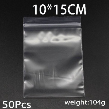 Szín: 4 x 6cm 100db - 30-100db/csomag 4*6/5*7/6*8/7*10 Tömeges Vastag Ékszer Csomagolás Cipzáras Zár Újrazárható