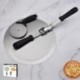 Szín: Pizza szelet - Pizzalapát spatula műanyag nyél Összehajtható kerek, rozsdamentes acél tortaeszközök Tartozékok
