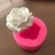 Szín: A - Virág virágzó rózsa alakú szilikon 3D tortaforma fondant szappan sütőeszköz formák Cupcake zselés cukorka
