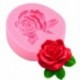 Szín: A - Virág virágzó rózsa alakú szilikon 3D tortaforma fondant szappan sütőeszköz formák Cupcake zselés cukorka
