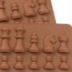 DIY tortaforma sakk alakú csokoládé s jégkocka forma szerszámok konyhai kiegészítők sütés szilikon díszítés