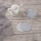 Szín: 5 - 6 Buah Alas Cangkir Kopi Minum Coaster Marmer Kulit PU Alas Mudah Dibersihkan Alas Piring Dapur Alas Meja Tatakan