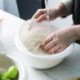 Szín: szürke - Dapur Silikon Ganda Tiriskan Keranjang Mangkuk Cuci Penyimpanan Alat Pembersih Saringan Keranjang Saringan