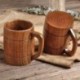 Szín: 2ps-350ml - RHE 1-2Ps Klasik Kayu Bir Teh Cangkir Kopi Cangkir Air 350Ml Cangkir Tahan Panas Rumah Kantor Pesta