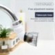 Szín: rózsaszín csapszűrő - LED Suhu Sensitif 3-Warna világító csaptelep Dapur Kamar Mandi 7 Warna Glow Tekan fúvóka