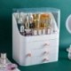 Szín: 18 - Smink szervező Kotak Penyimpanan Kosmetik Jenis Laci Kotak Masker Desktop Menyelesaikan Rak Tahan Debu Lipstik
