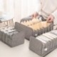 Szín: rózsaszín készlet - Fehérnemű Melltartó Szervező Tároló doboz Otthon Összehajtható szekrény Sálak Zokni