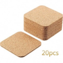 Szín: C (csak egy méretben) - Természetes kerek, fából készült csúszós szelet csészealátét 6/10/20 db poháralátét
