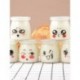 Szín: 12db 200ml random - 12db 200 ml-es aranyos pudingos üveg, kenyérbolt, palackos tégely otthoni használatra, bolthoz