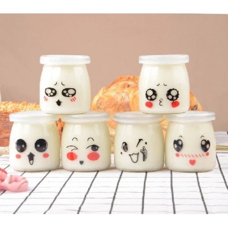 Szín: 6db 200ml random - 12db 200 ml-es aranyos pudingos üveg, kenyérbolt, palackos tégely otthoni használatra, bolthoz