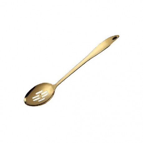 Szín: Public Colander - 1 db arany rozsdamentes acél főzőeszközök kanál sült lapát Colanda Whitefly spatula konyhai