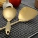 Szín: Public Colander - 1 db arany rozsdamentes acél főzőeszközök kanál sült lapát Colanda Whitefly spatula konyhai