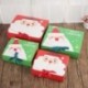 Fehér szín - StoBag 10db Kraft Paepr Baking Cookies Ajándékdoboz Csomagolás Egyedi Nyomtatás Merry Christmas Shirt
