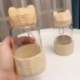 Űrtartalom: 340 ml - 340 ml aranyos medve üveg vizes palack BPA mentes átlátszó ajándék kávés palack túra sport