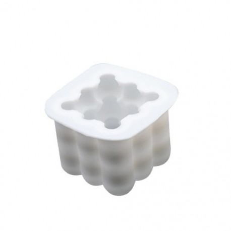Szín: szilikon forma - 3D szilikon barkácsgyertyák penészforma szójaviasz forma aromaterápiás kanócok fém tartó gipsz