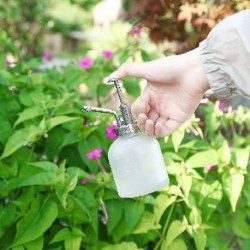Fehér szín - 350 ml-es növényi virág öntözőedény permetező palack permetező pozsgások ültetése Vízforraló kerti