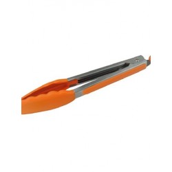 Szín: narancs - 7/9/12 hüvelykes szilikon grillfogó kenyér salátához Tálalás edények Konyhai főzőfogó BPA Free Clips