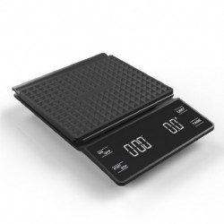 Szín: teve - 3 kg/0,1 g kávémérleg időzítővel Smart Drip Precision digitális konyhai edény, háztartási hordozható