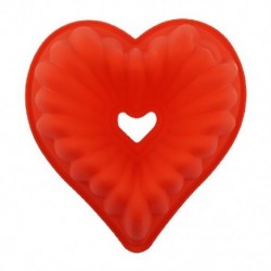 Szín: 23x8,5 cm szív - Szilikon sütőedényforma tepsi Love Heart/vortex/korona forma barkácsolás sütési kellékek