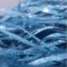 Szín: Glitter tó kék - 10/30/50/100g papír Raffia aprított dekoráció barkács dekor kiegészítők konfetti díszdoboz