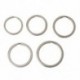 Szín: 30mm - 100 db fém kerek lapos kulcstartó kerek osztott kulcstartó lánc 25 mm 28 mm 30 mm 35 mm