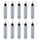 Szín: 30 - 10 db 5ml/10ml/20ml/30ml/50ml/100ml üres tűhegy ragasztós flakon applikátor barkácsolás Quilling eszköz