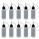 Szín: 20 - 10 db 5ml/10ml/20ml/30ml/50ml/100ml üres tűhegy ragasztós flakon applikátor barkácsolás Quilling eszköz